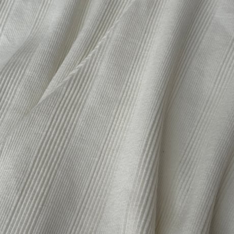 NO.103  BELL PANTS RIB <RANDOM RIBS 白/黒＞