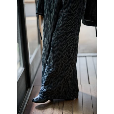 NO. 77 播州織 SAMUE WIDE PANTS