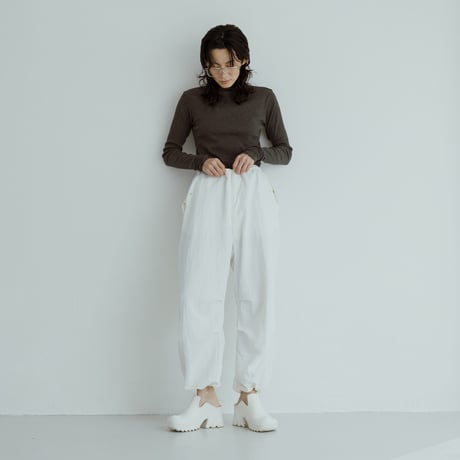 NO.102   HASSUI PANTS　白　 10/17頃発送予定
