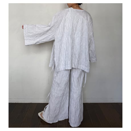 NO. 77 播州織 SAMUE WIDE PANTS