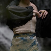 NO.65 COTTON TULE puff BOLERO  -風衣-