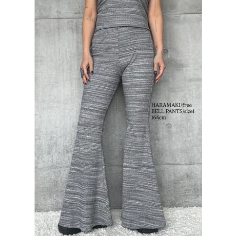 NO.103  BELL PANTS RIB <マーブル>