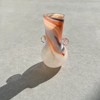 フラワーベース　サーモン&アプリコット