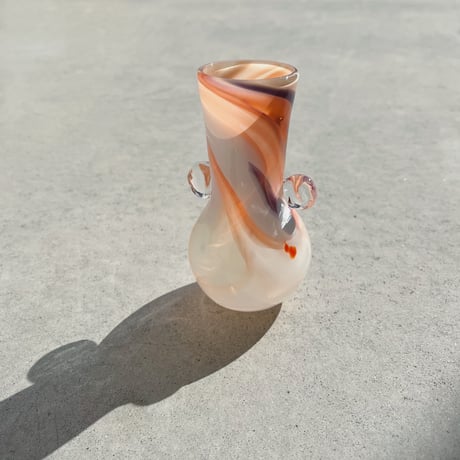 フラワーベース　サーモン&アプリコット