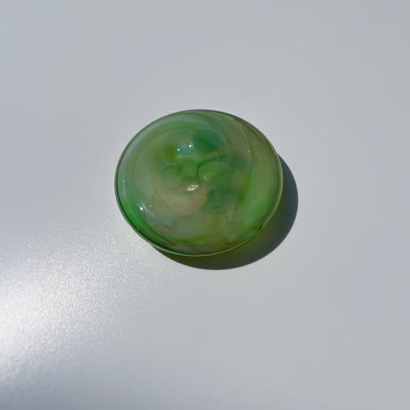 インセンスホルダー　アップルグリーン&ホワイト