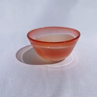2色ボウル  アプリコット&サーモンピンク