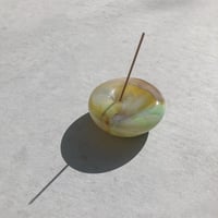 インセンスホルダー　アップルグリーン&ウォームイエロー