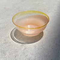 ボウル　アイリスイエロー&マッシュルーム