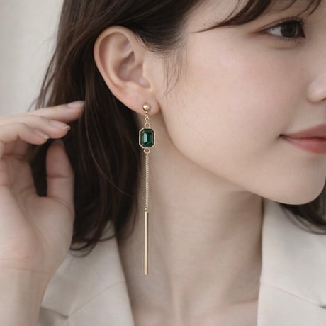 【プチプラseries】emerald green