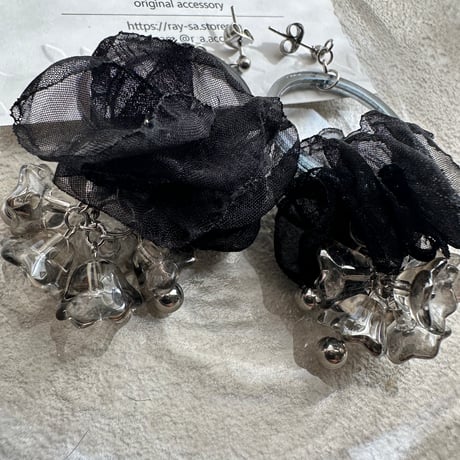一点物♥noir glass flower