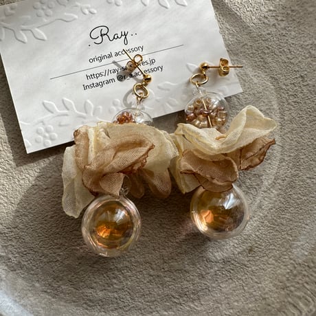 一点物♥beige flower