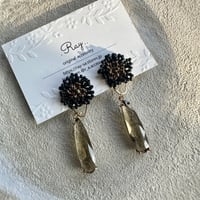 black flower