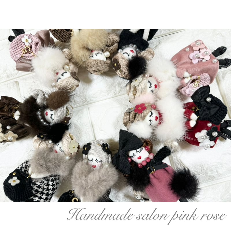 SALE【数量限定】（B）ルルベちゃんの衣替え バッグチャーム | Handmade salo...