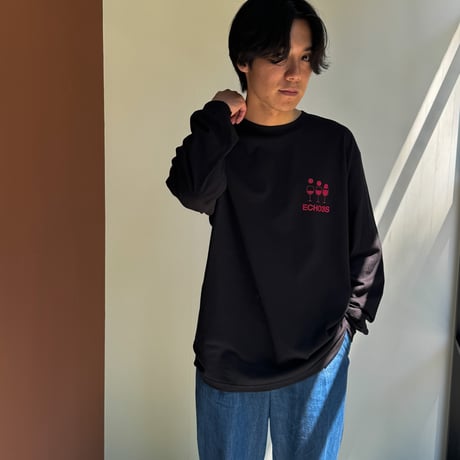 Echoes × SHINKNOWSUKE  <長袖> black