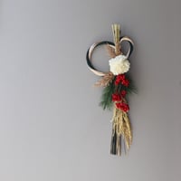 【SALE】しめ縄【濃緑ふたばの稲穂】