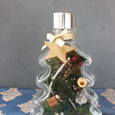 クリスマスツリーボトル　星