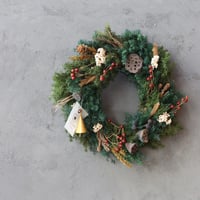 クリスマスリース(トンガリベル)