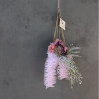 ワイヤーオーナメント　ムラサキ(アーティフィシャル)