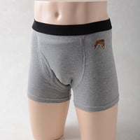 【給水量15cc】トラ刺繍入り軽失禁トランクス２枚組