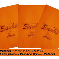 SanhaファンクラブPolaris　クリアファイル3枚セット