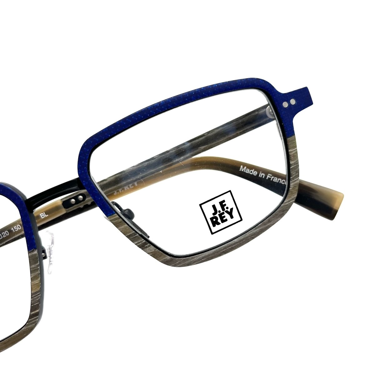 フランス製品 ツートンカラースクエア眼鏡 フランス製品 ツートンカラースクエア眼鏡 【公式通販】