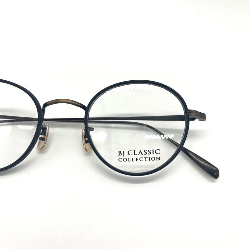 BJ CLASSIC PREM-114HS NT ハーフリム BJ CLASSIC メガネ PREM-114HS NT C-1-2F ハーフリム ボストン 半リム