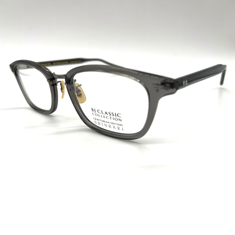BJ CLASSIC SH-C579 19-15(クリアグレー/ガンメタ） | 【眼鏡・雑貨