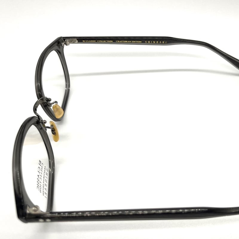 BJ CLASSIC SH-C579 19-15(クリアグレー/ガンメタ） | 【眼鏡・雑貨