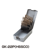 【5営業日以内に出荷】ビックツール 月光ドリル 22本セット GK-22P
