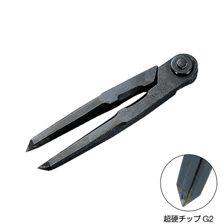 【5営業日以内に出荷】トラスコ中山 超硬チップ付コンパス長100直径150 PTC-100