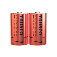 【5営業日以内に出荷】トラスコ中山 アルカリ乾電池 単1 TLR20GPL-2S (2本入)