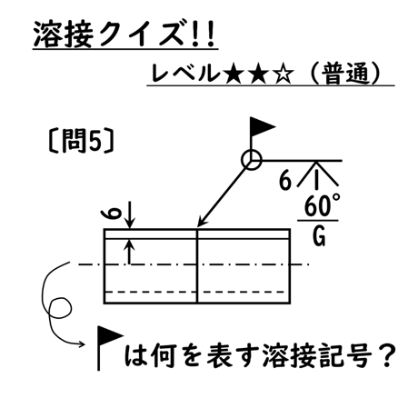〔問5〕溶接クイズ