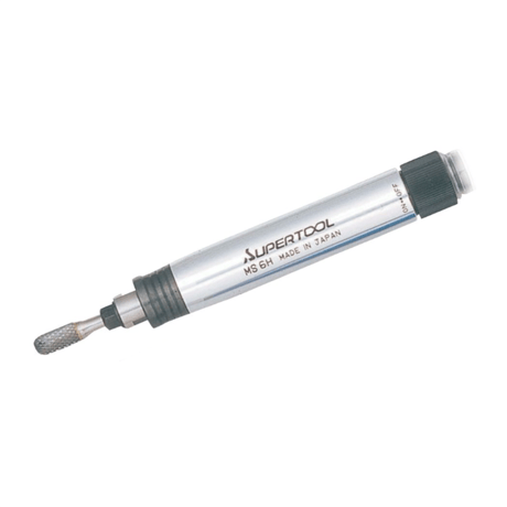スーパーツール マイクロエアーグラインダー（φ3）MS3H - 機械工具