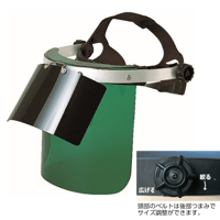 【5営業日以内に出荷】トラスコ中山 直かぶり型防災面 グリーンダブル型 BM-KW