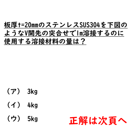 〔問40〕溶接クイズ