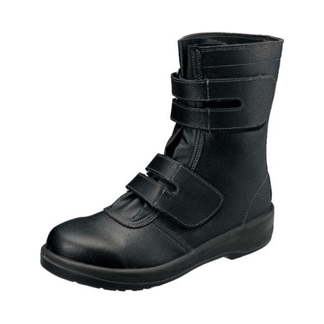 【未使用級】ドンケル 安全靴 長編上靴 マジック式 ブーツ ブラック 27.0 未使用級】ドンケル 安全靴 長編上靴 マジック式 ブーツ