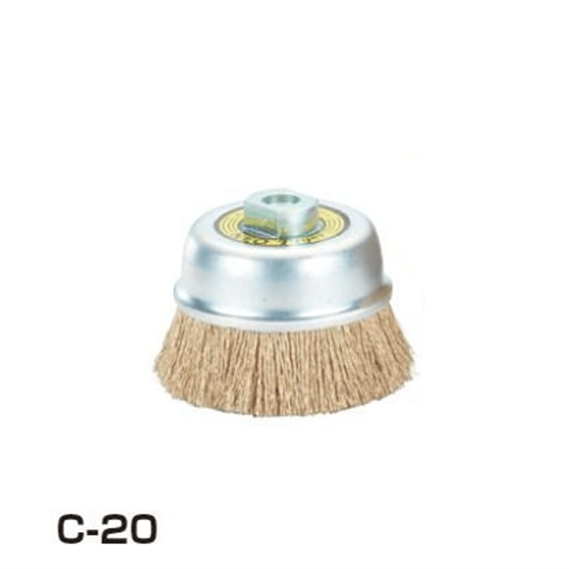 5営業日以内に出荷】NSK 鳴門屋 鋼線ゴールドネオカップブラシ 75X10 C