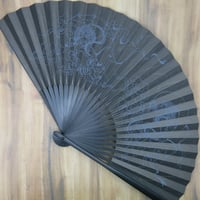 男性用扇子：雲龍写型・風神雷神