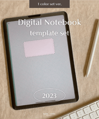 [gre] Notebook Template Set