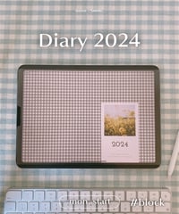 03.DIARY 2024 (blk.) [mon. start]