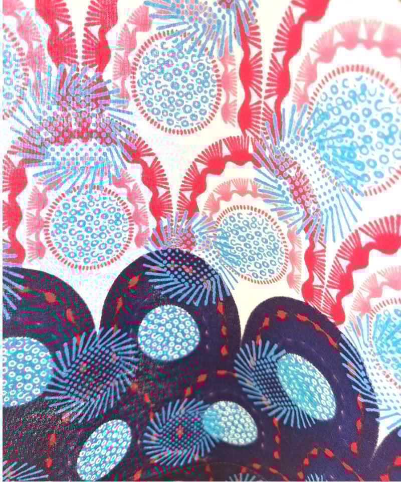 anandamidelavolatorium　ラーマドレス　ダブルガーゼ　藍染め anandamidelavolatorium ラーマドレス ダブルガーゼ 藍染め