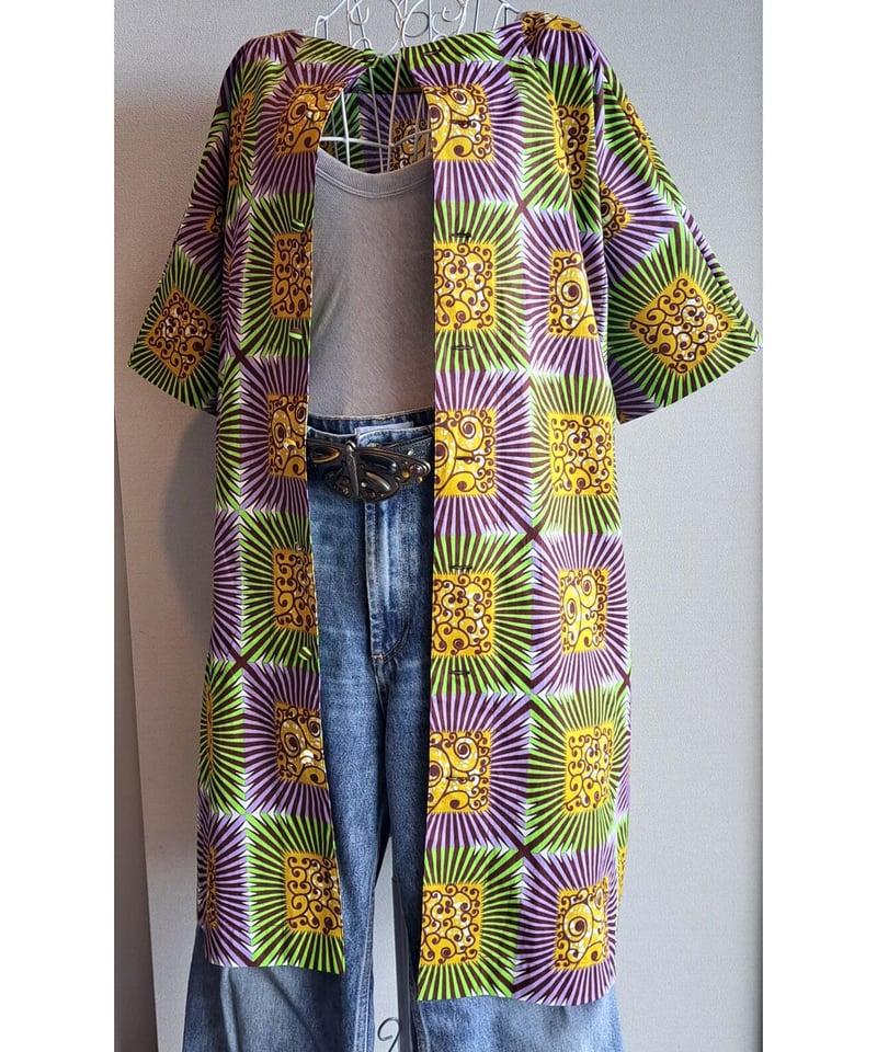 ダブルフラワードレス（アップルグリーンxラベンダー） | attamica