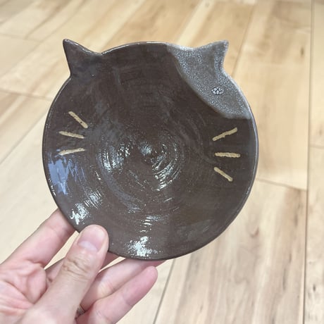 猫ちゃん陶器皿（小）