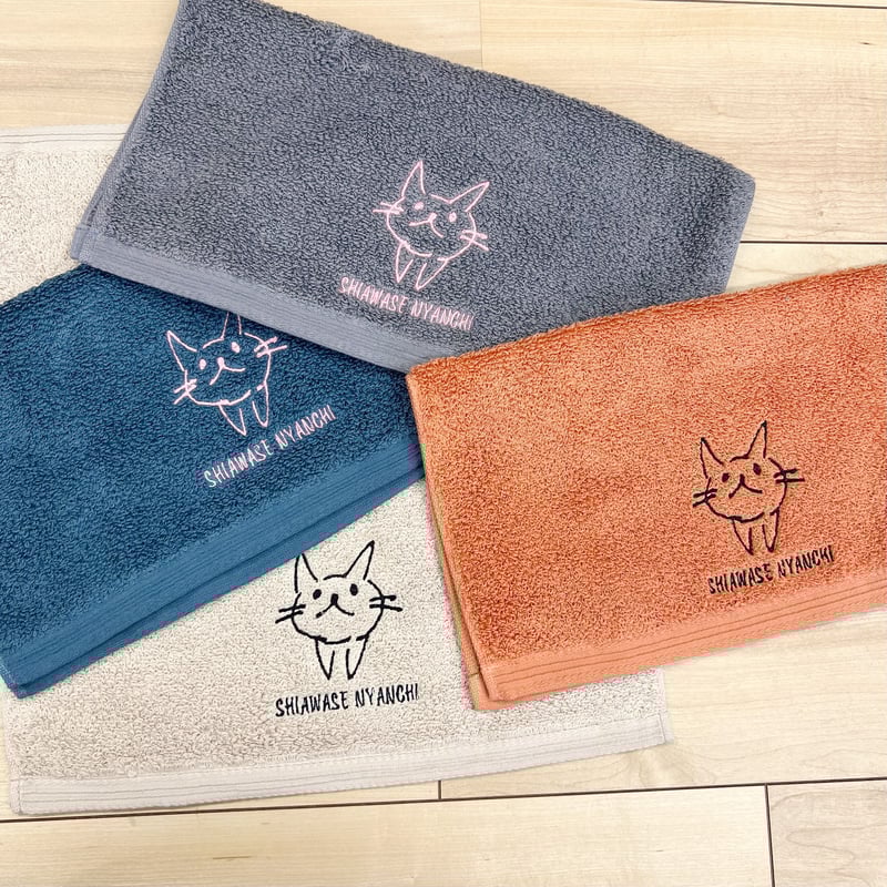 しあにゃんハンドタオル | shianyan.shop