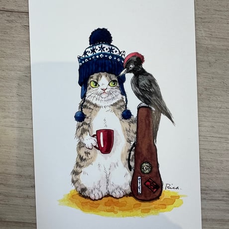 チャリティ：猫さんポストカード