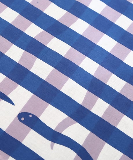 snake check(ダークブルー×パープル)