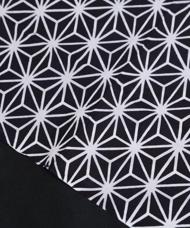 Black Line】麻の葉〈黒〉 | nugooNEXT