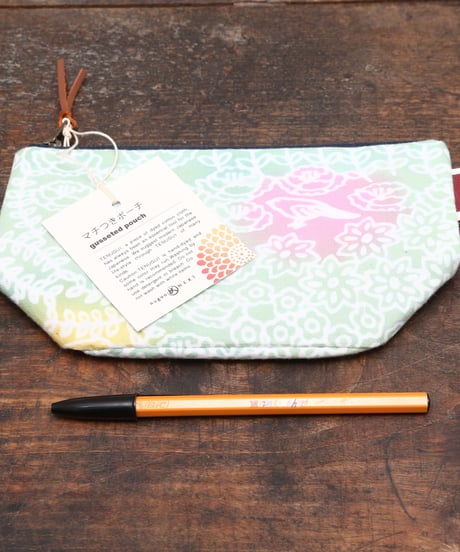 【数量限定】マチつきポーチ〈Garden〉