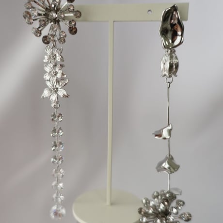 Swarovski asymmetry pierce