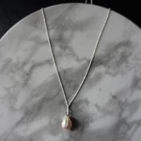 silver925 pearlnecklace